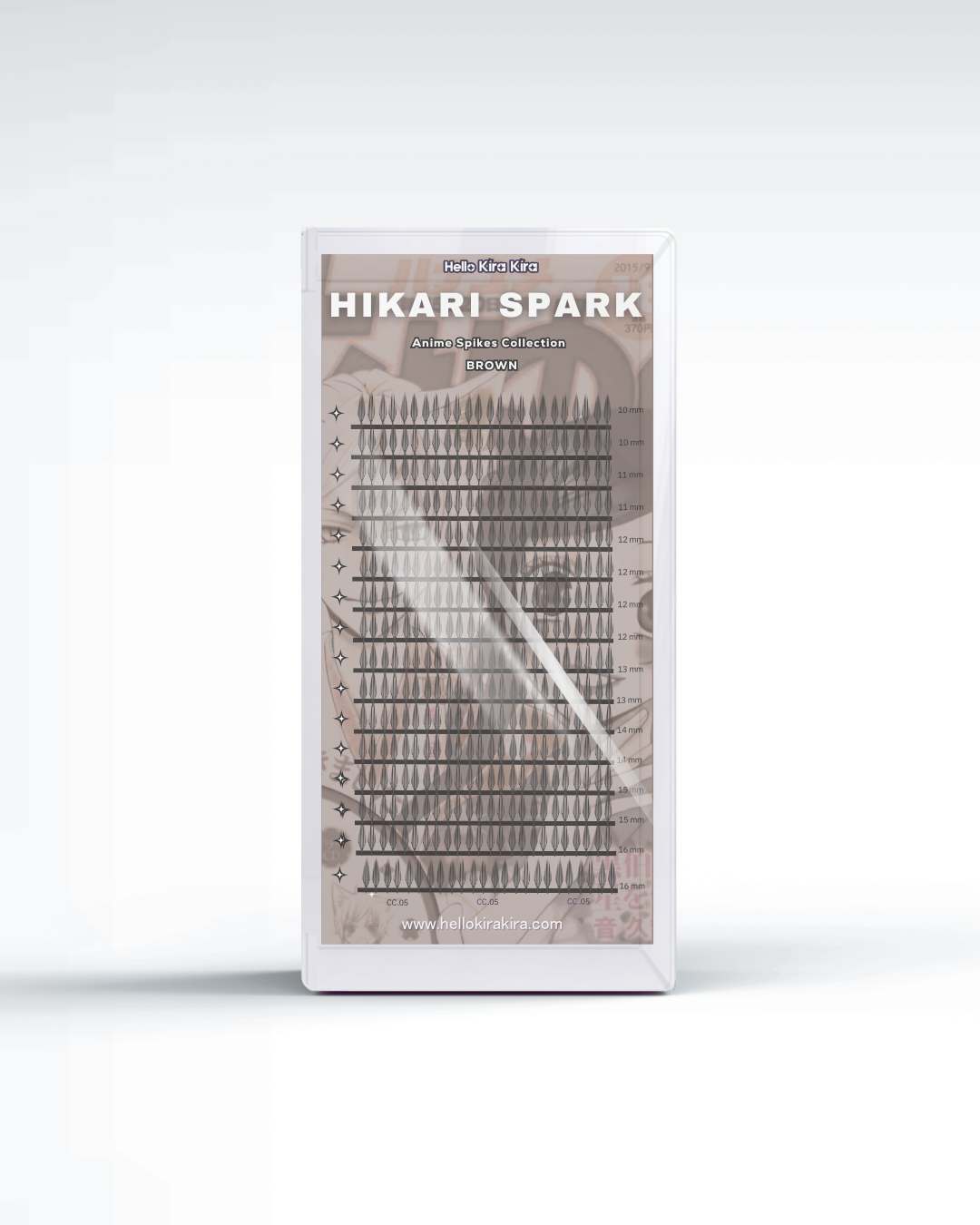 hikari spark (brown) ── .✦ reg. anime spikes