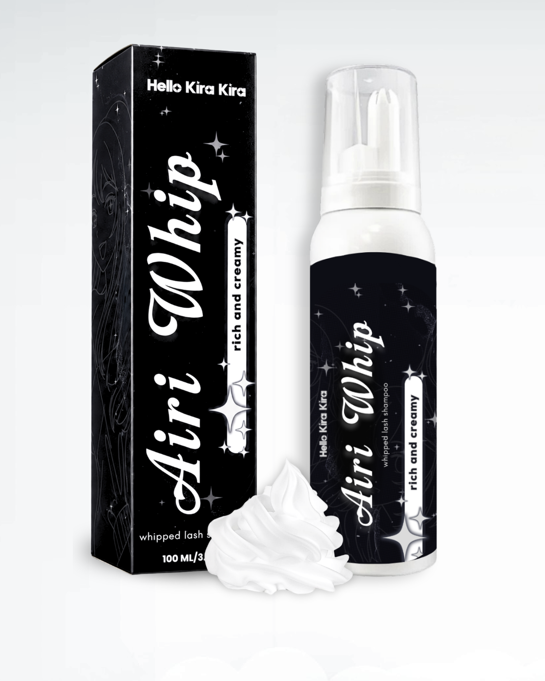 airi whip ── .✦ whip lash shampoo